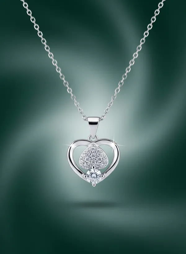 Heart_Outline_Necklace_With_Crystal_Paved_Inner_Heart_925_Sterling_Silver